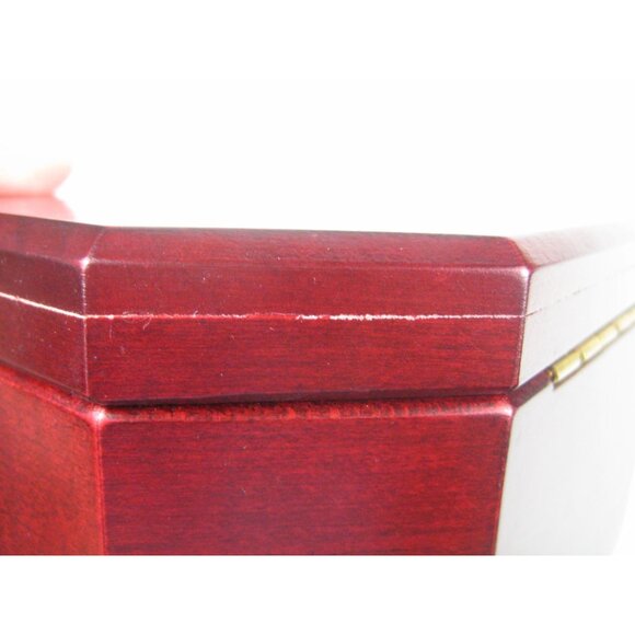 Wood Etrog Box Wooden Box Hebrew Judaica Sukkot Used - Picture 7 of 13